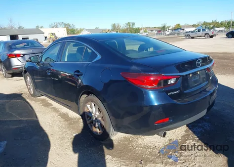 2016 Mazda Mazda6 I Sport из США, поврежденный, VIN JM1GJ1U59G1473522